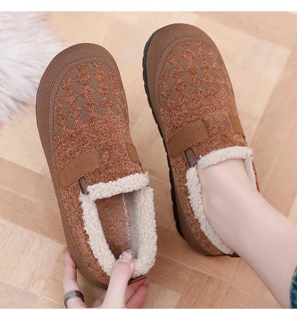 NEW FASHION WOMEN'S WARM PLUS VELVET THICK COTTON SHOES WINTER BOOTS