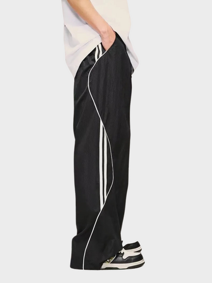 Striped Tech Joggers