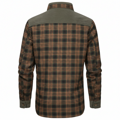 BENWOOD | PLAID LINED SHIRT JACKET