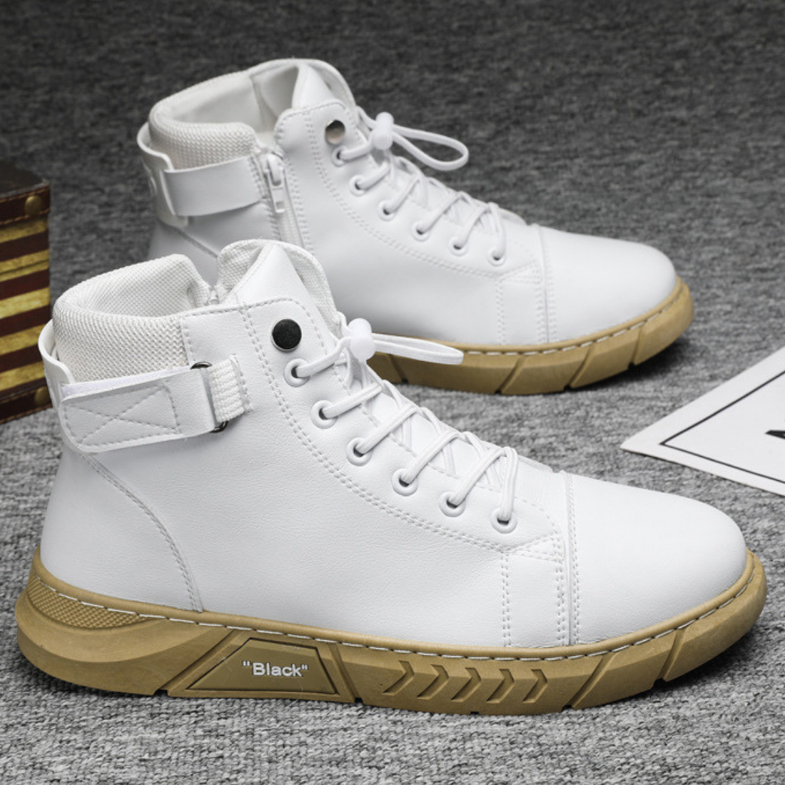 Men's Casual Versatile Genuine Leather Boots