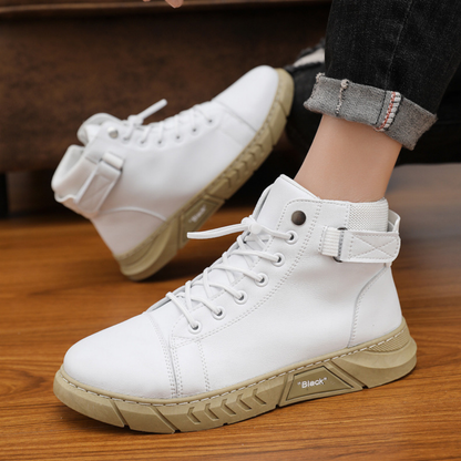 Men's Casual Versatile Genuine Leather Boots