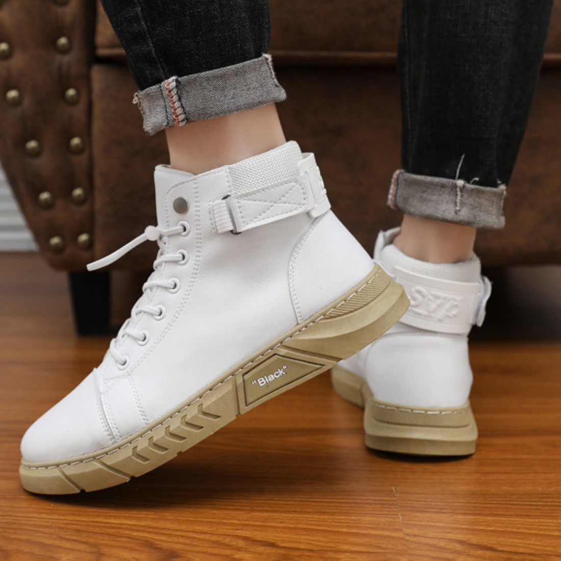 Men's Casual Versatile Genuine Leather Boots