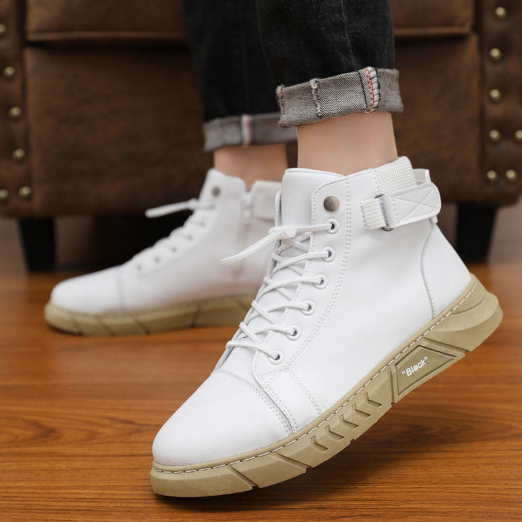 Men's Casual Versatile Genuine Leather Boots