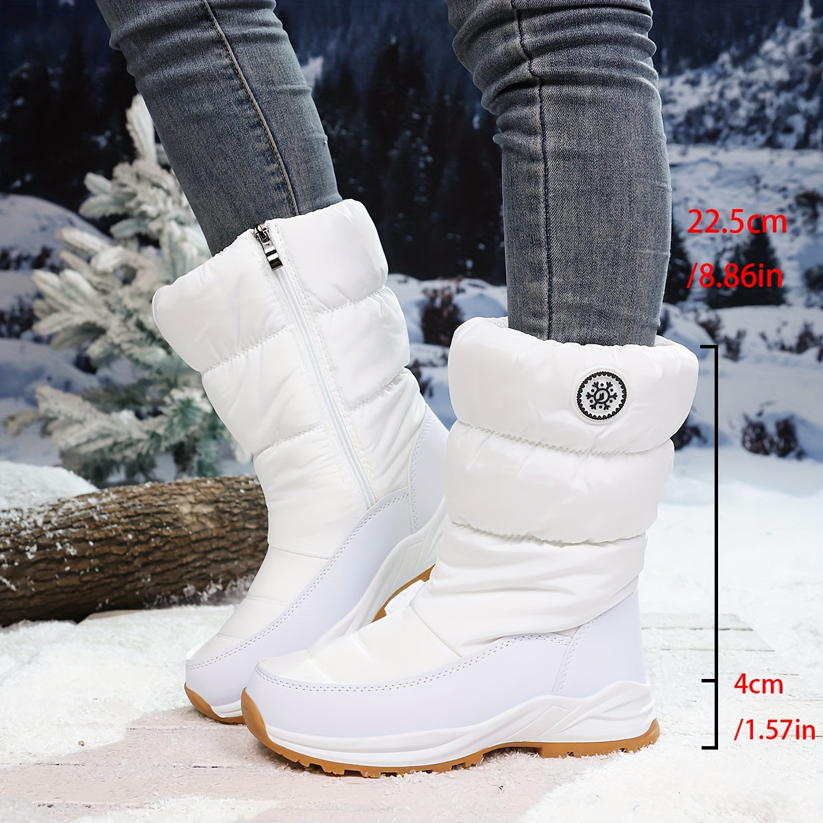 Women's High Quality Winter Mid-Calf Snow Boots