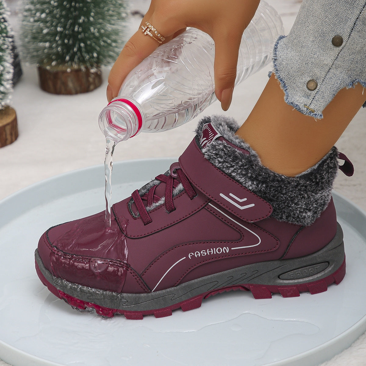 Women'S Winter Warm Ankle Boots