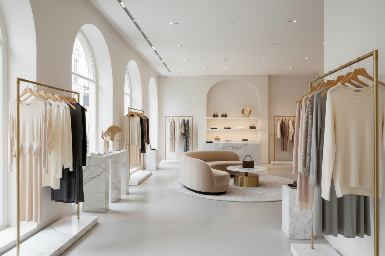 Премиальный интерьер бутика