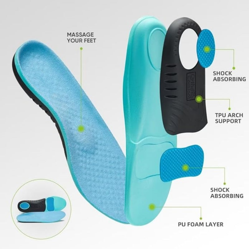 Men's Casual Fashion Orthopedic Hiking Shoes – Anti-Puncture, Anti-Collision, Non-Slip Arch Support  Leather Outdoor Sports Shoes for All-Terrain Performance