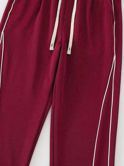Parallel Line Loose Trackpants