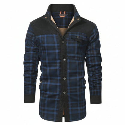 BENWOOD | PLAID LINED SHIRT JACKET