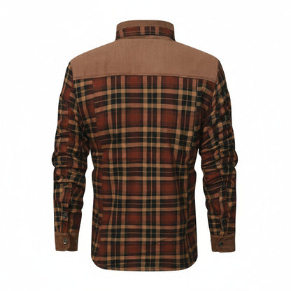 BENWOOD | PLAID LINED SHIRT JACKET