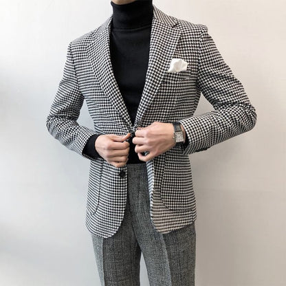 BENSON™ HOUNDSTOOTH BLAZER