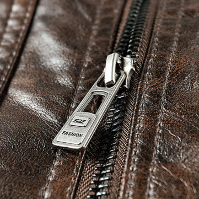 EQUINOX BOMBER LEATHER JACKET