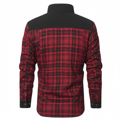 BENWOOD | PLAID LINED SHIRT JACKET