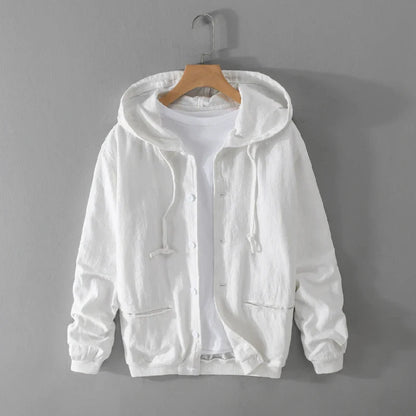NOAM LINEN HOODIE