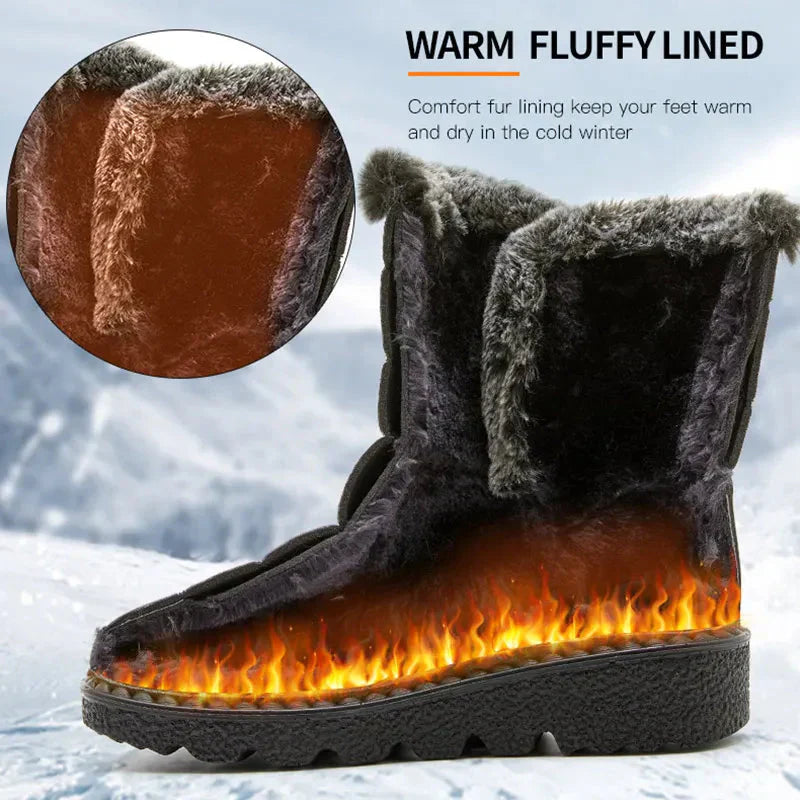 Women's Ankle Fur Snow Winter Boots