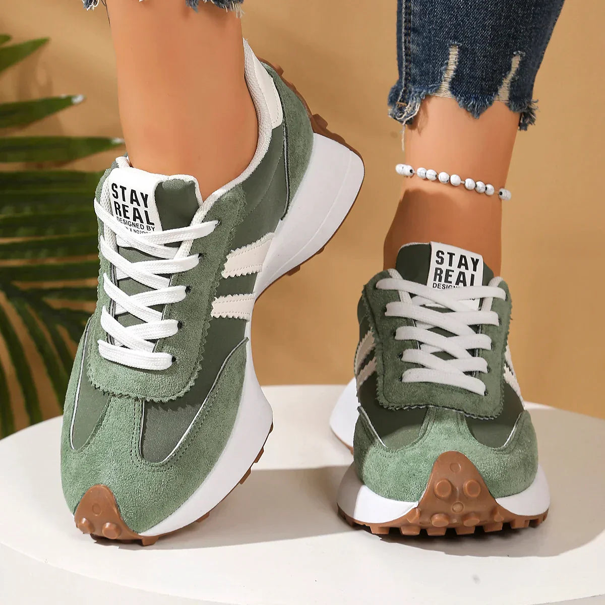 Stay-Real Sneakers | Retro style that goes with everything