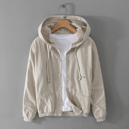 NOAM LINEN HOODIE