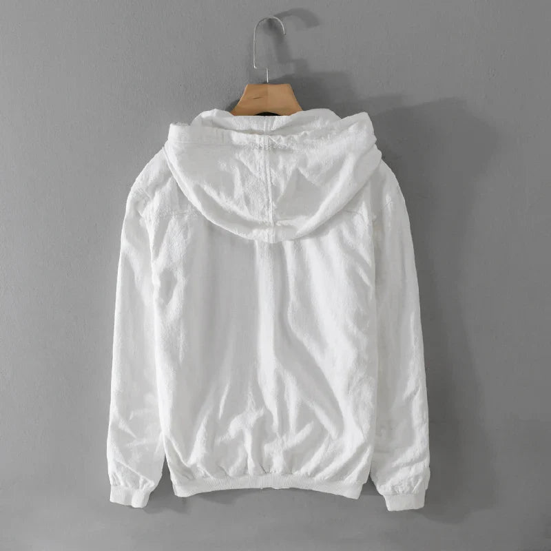 NOAM LINEN HOODIE