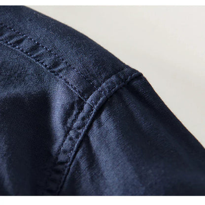 Arvero Linen Mandarin Shirt