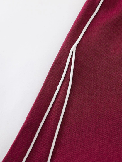 Parallel Line Loose Trackpants