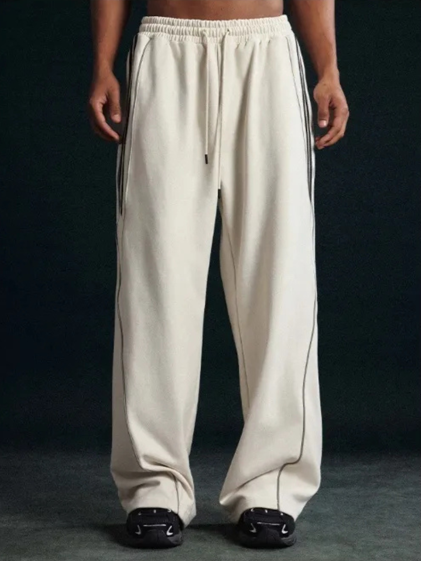 Reflective Straight Trackpants