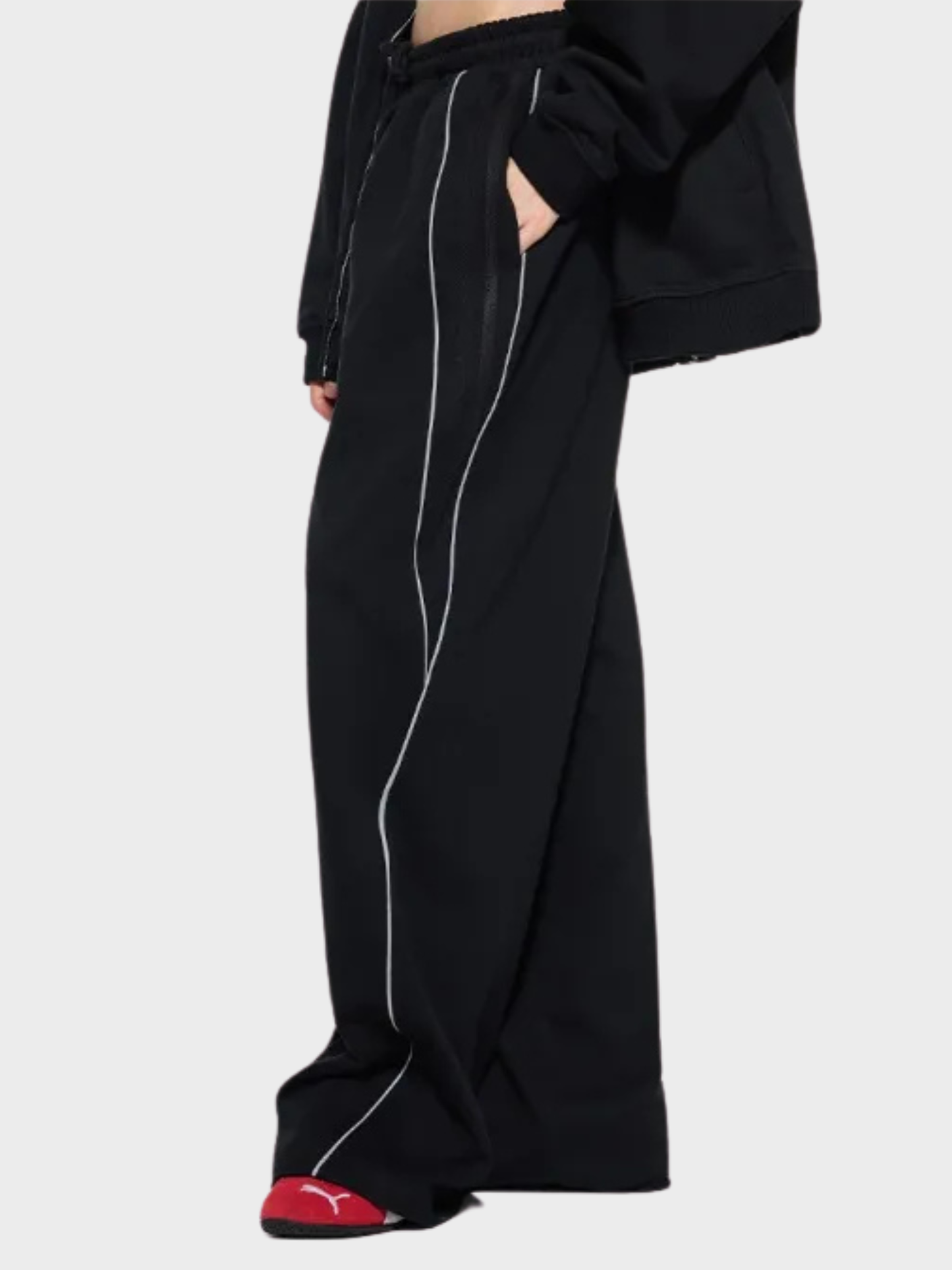 Reflective Straight Trackpants