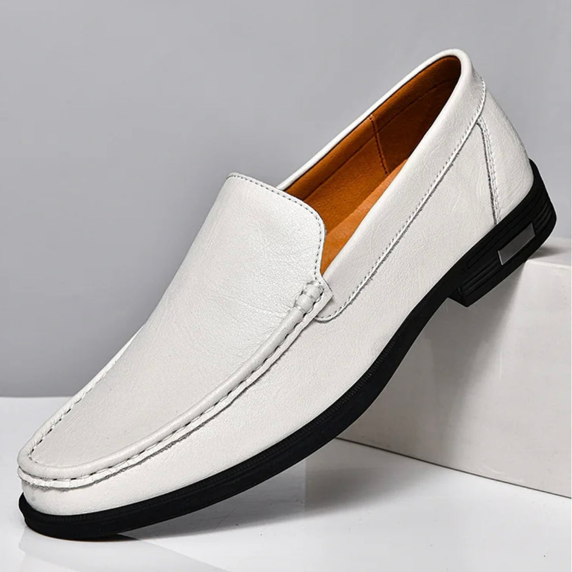 Men's Italian Genuine Leather Loafers