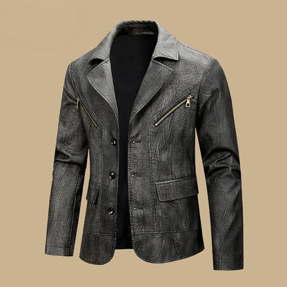 REGAL LEATHER BLAZER