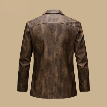 REGAL LEATHER BLAZER