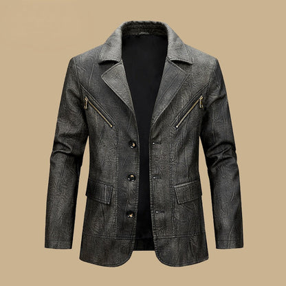 REGAL LEATHER BLAZER