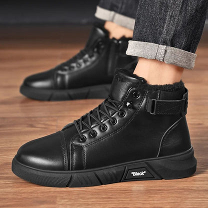 Men's Casual Versatile Genuine Leather Boots
