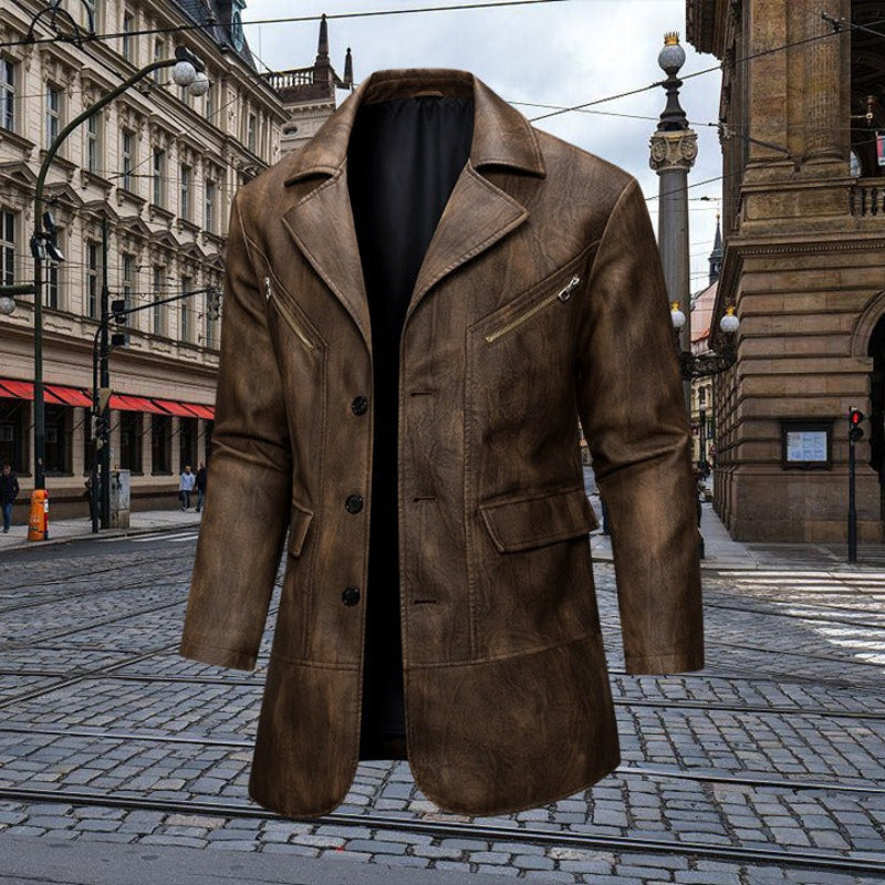 REGAL LEATHER BLAZER